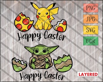 Download Easter Yoda Etsy