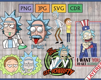 Free Free 314 Rick And Morty Svg Etsy SVG PNG EPS DXF File