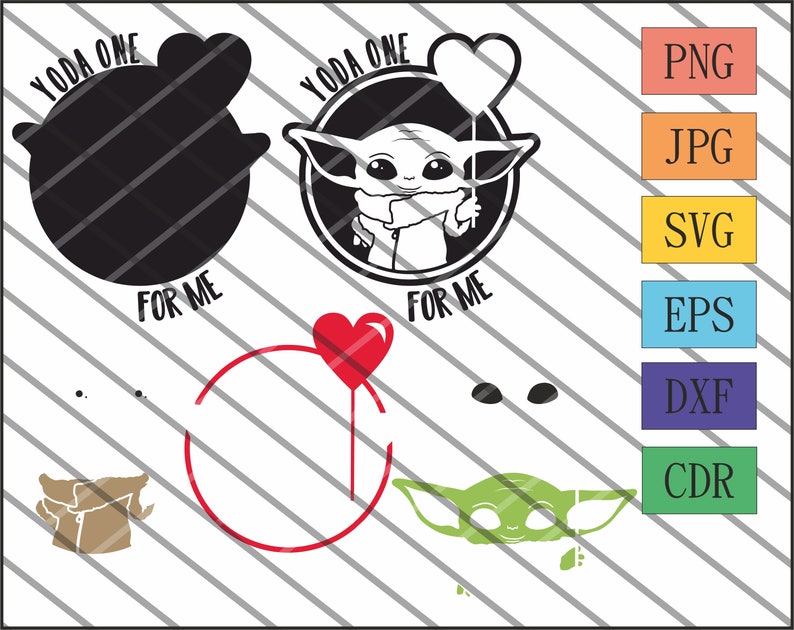 Free Free 51 Baby Yoda Svg Grogu Silhouette SVG PNG EPS DXF File