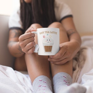 Shy Tea Latte Mug | Chai Mug | Tea Mug | Coffee Mug | Funny mug