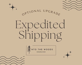 Upgraded Paid Shipping (Optional Add On), 1-3 Business Days