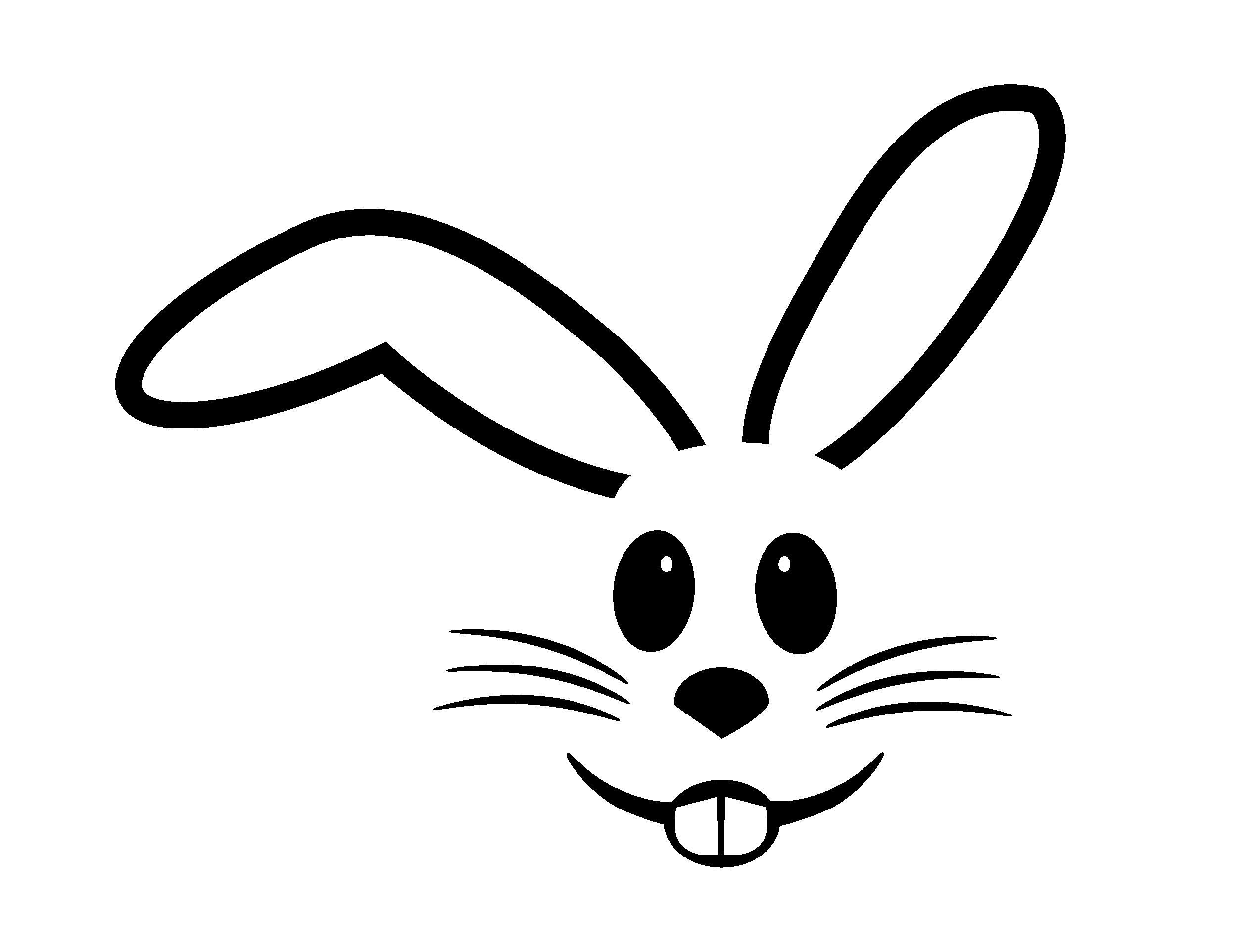 Bunny Rabbit rabbit clipart bunny clipart rabbit cricut | Etsy