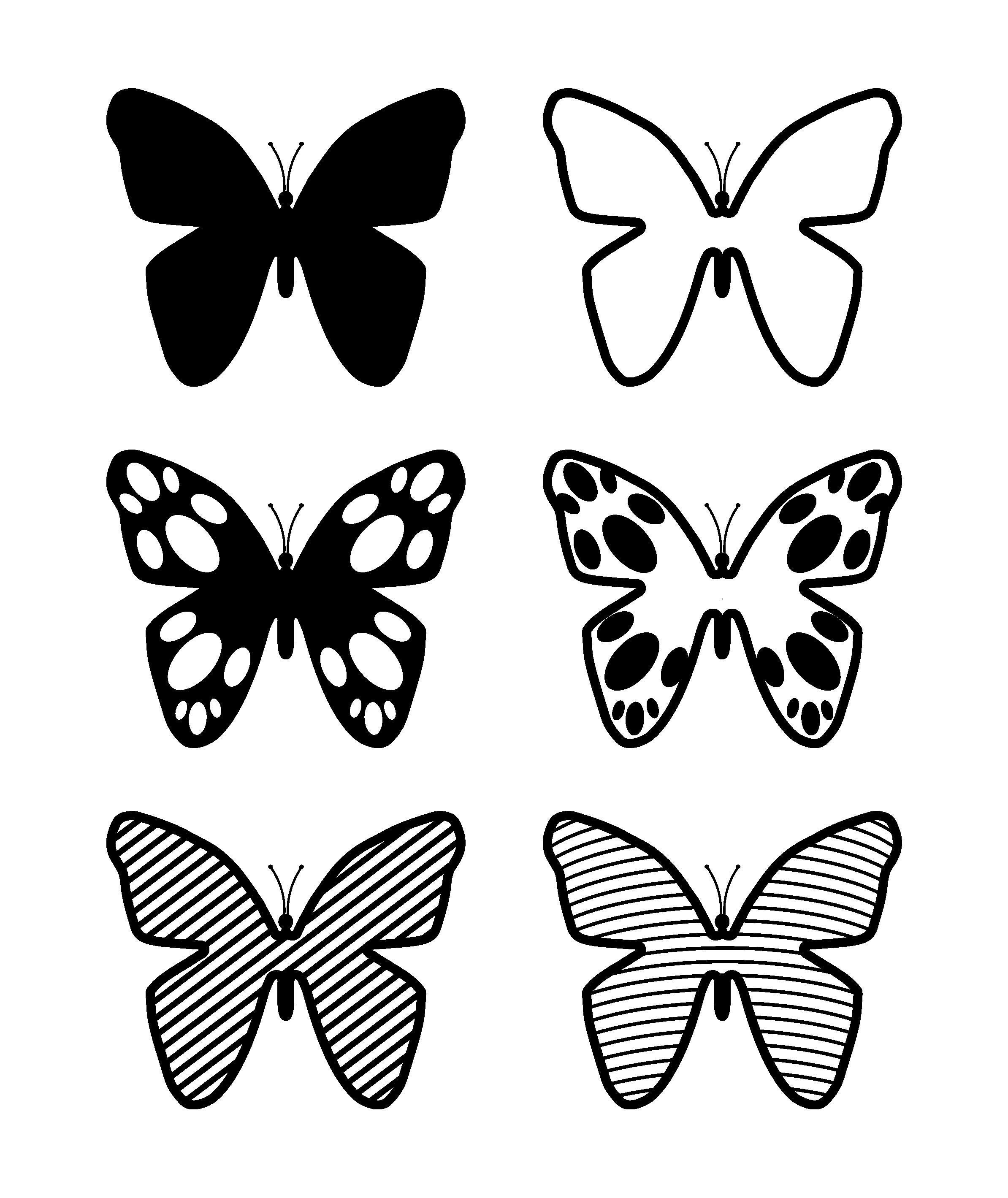 Butterfly Svg, Butterflies Svg, Cut File, Cricut Silhouette, Butterfies, Butterfly Clip Art
