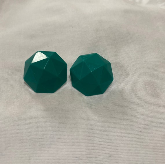 Hexagon Shaped, “Green Earring's, “Valentines Gif… - image 2