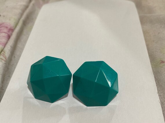 Hexagon Shaped, “Green Earring's, “Valentines Gif… - image 6