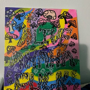 Pintura de Ahaha Fuck viva