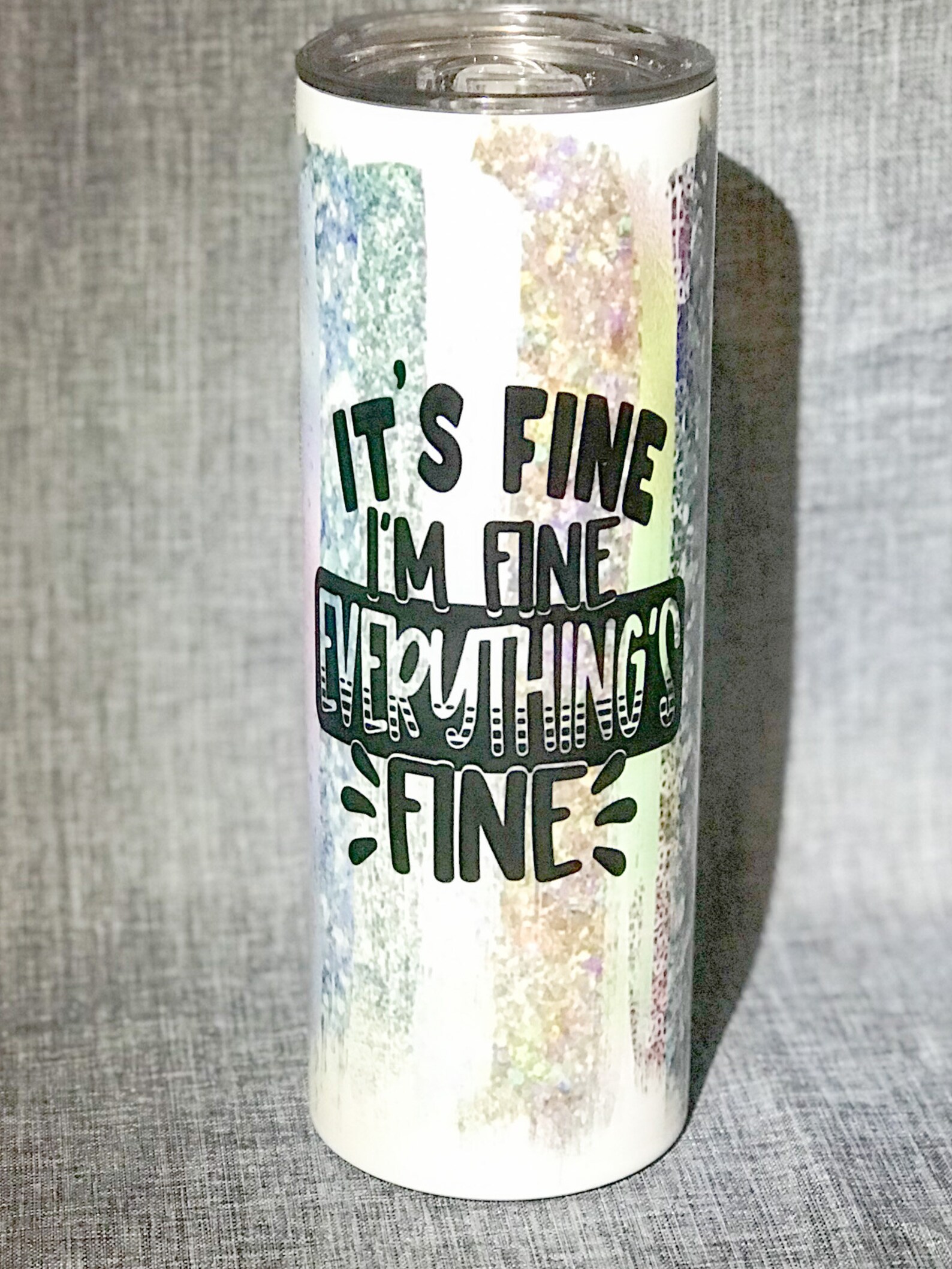 Funny Saying Tumbler 20oz Skinny Tumbler with Lid and Straw Etsy