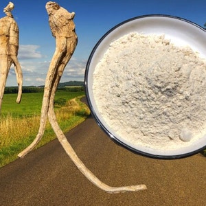 Premium Ginseng Powder| 5-Year Canadian Grown| Nice Gift for Family| Great for juice, tea, cooking| Extract, Boosts Energy & Body Immunity.