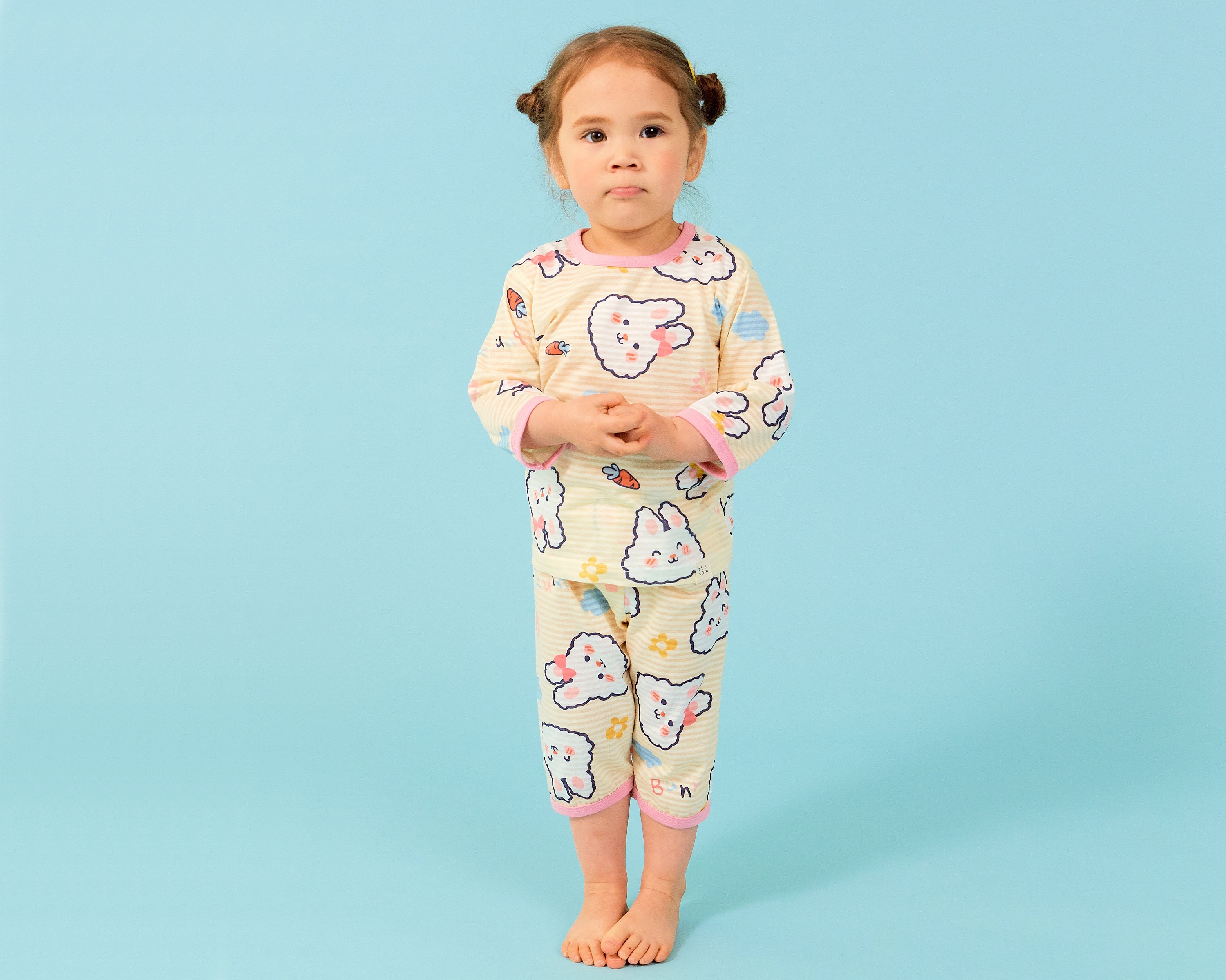 Organic Cotton Pajama Set 2 Piece Set for Kids and Toddlers Etsy