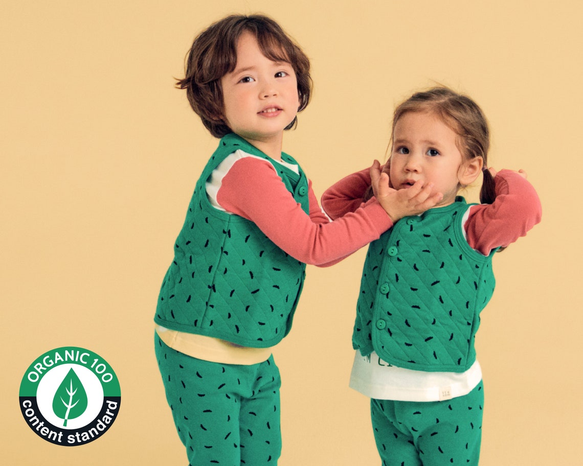 Organic Sleep Vest Pajamas for Kids and Toddlers 100 Etsy