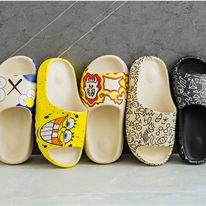 spongebob slides yeezy