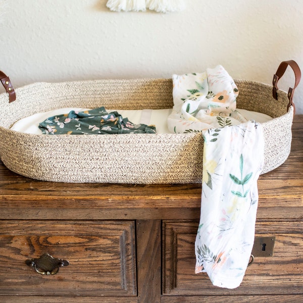Baby Changing Basket Etsy