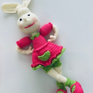 Crochet bunny,Gift for kids,Amigurumi,Handmade bunny,Stuffed toy,Birthday gift,Plush toy,Bunny lovers,Knitted bunny,Rabbit,Photography prop