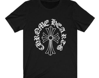 Short-Sleeve Unisex T-Shirt Chrome heart T-Shirt