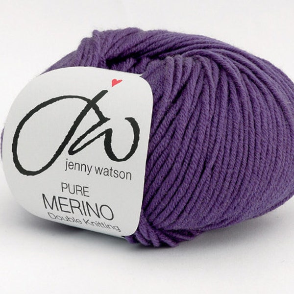 Jenny Watson Pure Merino 50g Balls of Wool