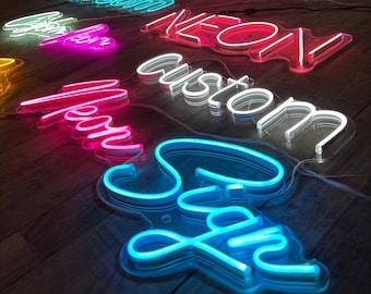 Personalized Sign, Neon Sign,Gifts for him, Gifts for her, Wedding Neon Sign, Wedding Gift, Wedding Decor,Unique Gift,Home Decor