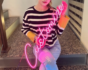 Insegna al neon personalizzata per l'arredamento della casa