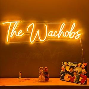 Custom Neon Sign | Neon sign for Bedroom | Neon Sign Home Decor | LED Neon Sign | Anniversary Gifts | Party Neon Sign | Wedding Neon Sign