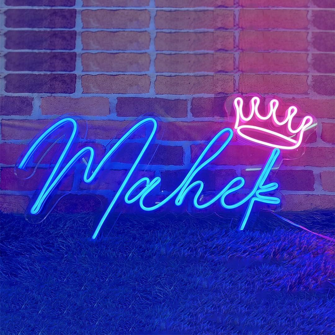 Custom Neon Sign | Neon sign for Bedroom | Neon Sign Home Decor | LED Neon Sign | Anniversary Gifts | Party Neon Sign | Wedding Neon Sign