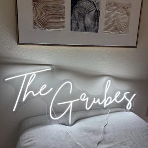 Custom Neon Sign | Neon Sign | Led Neon Sign | Personalized Name Neon Sign | Neon Lights | Neon signs | Wall Decor | Home decor