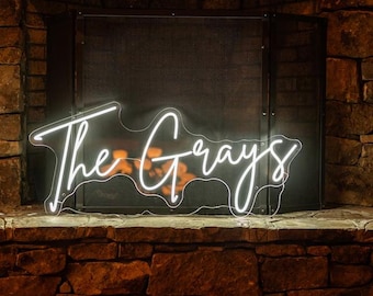 Custom Neon Sign | Neon Sign | Customized Neon Sign | Neon Signs | Wedding Signs | Personalized Decor | Custom Neon Signs | Neon Sign