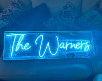 Custom Neon Sign Led Light, Neon Sign bar, Custom Name Neon Sign, Customized wedding Gift, Personalized Neon Sign, Hand Crafted Wall Hanging