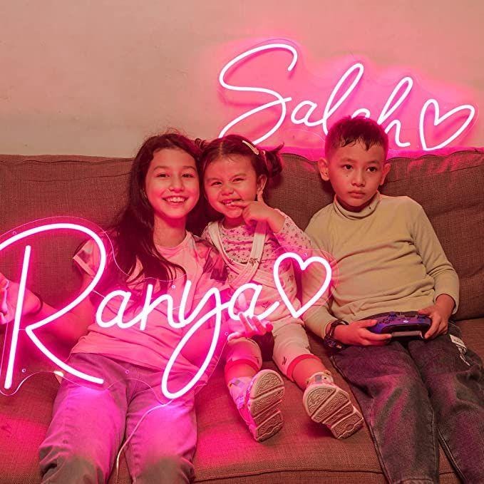 Custom Neon Sign | Neon sign for Bedroom | Neon Sign Home Decor | LED Neon Sign | Anniversary Gifts | Party Neon Sign | Wedding Neon Sign