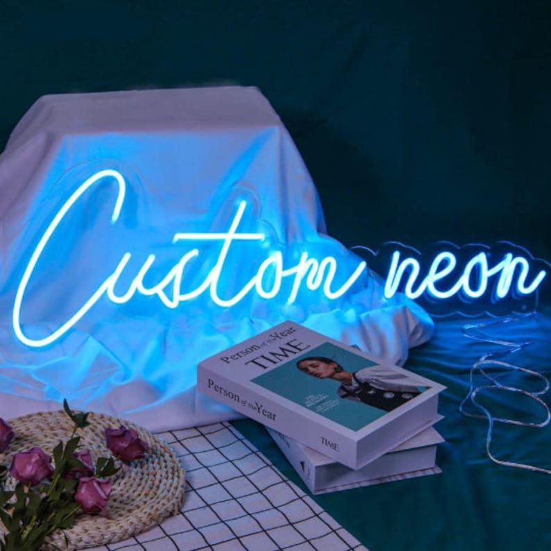Custom Neon Sign | Neon Sign | Wedding Party Favors | Customized Bar Sign | Photobooth Wall Sign | Personalize Gift | Home Deocr | Handmade 