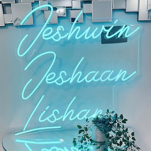 Custom Name Neon Sign | Neon sign Bar | Neon sign | Personalized sign | LED Neon Sign | Neon Sign Light | Kids Room Sign | Wedding Sign