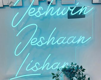 Custom Name Neon Sign | Neon sign Bar | Neon sign | Personalized sign | LED Neon Sign | Neon Sign Light | Kids Room Sign | Wedding Sign