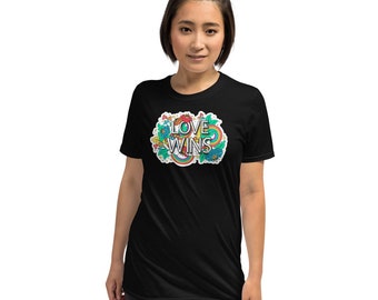 Love Wins - Short-Sleeve Unisex T-Shirt