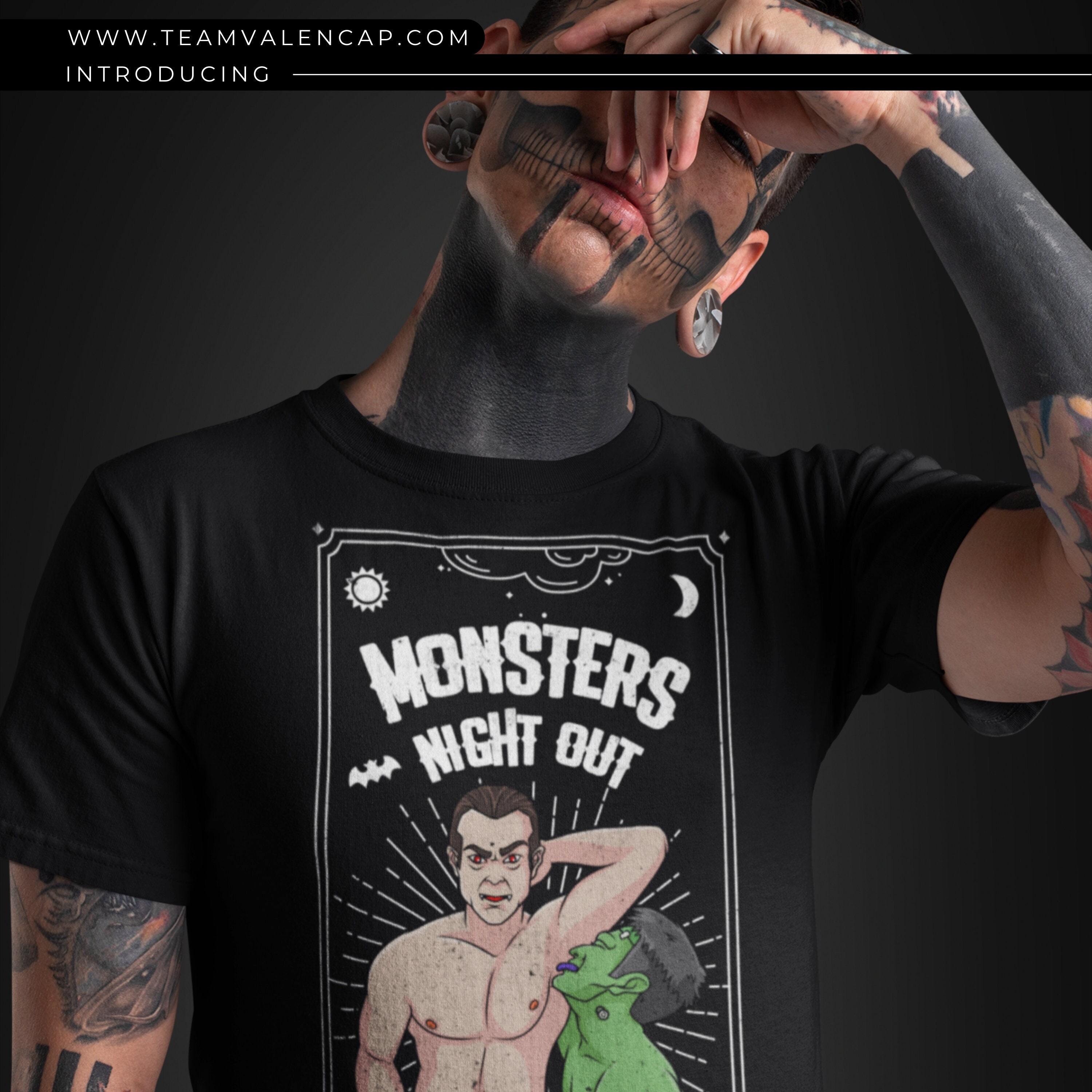 Dracula & Frankenstein Achsel lecken Fetisch Kurzarm Unisex - Etsy  Österreich