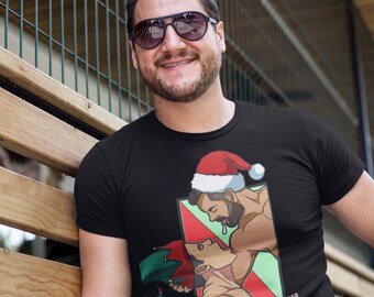 Spit In My Mouth Santa & Elf Hat | Short Sleeve T-Shirt