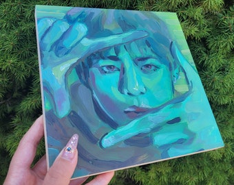 taehyung original oil painting