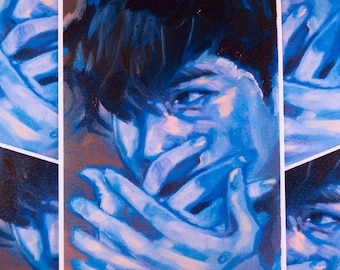 BTS Jin art print from oil painting