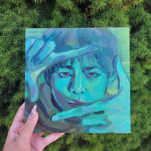 taehyung original oil painting image 2