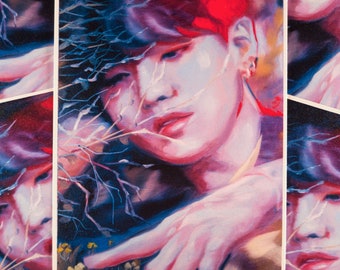 BTS Suga art print