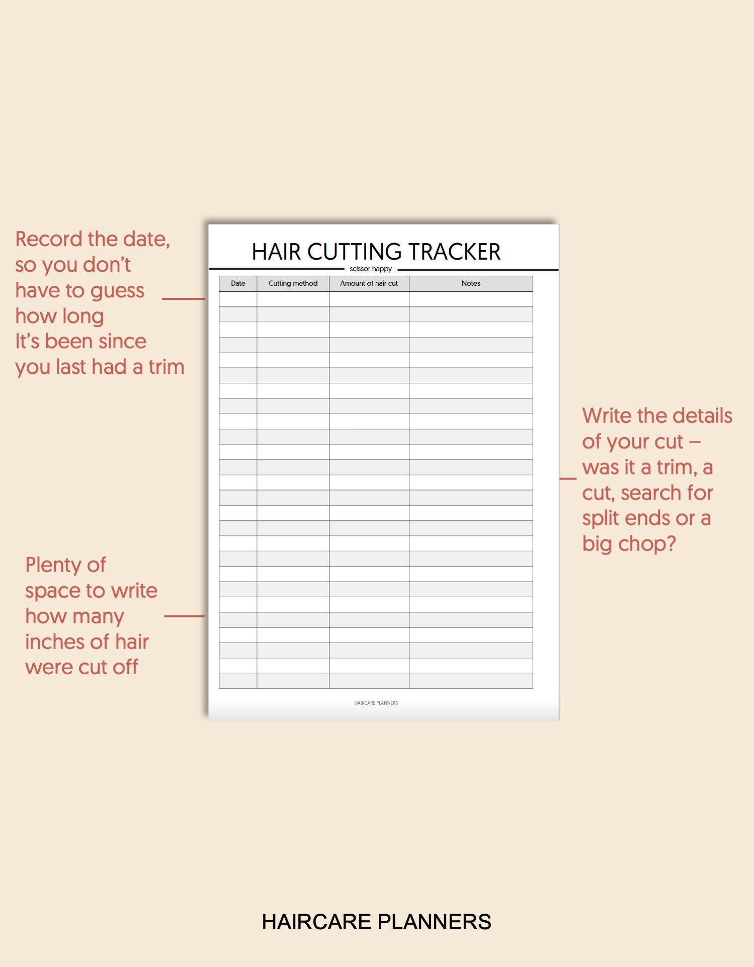 hair tracker