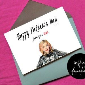 Schitt&#39;s Creek Father&#39;s Day Card | Moira Rose Father&#39;s Day Card | Schitt&#39;s Creek TV Show | Moira Rose