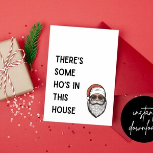 Funny Christmas Card | Printable Holiday Card | Funny Holiday Card | Funny Printable | Holiday Card for Her | Best Friend Christmas Card