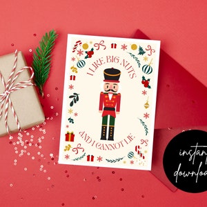 Funny Christmas Card | Printable Holiday Card | Funny Holiday Card | Funny Printable | Holiday Card for Her | Best Friend Christmas Card