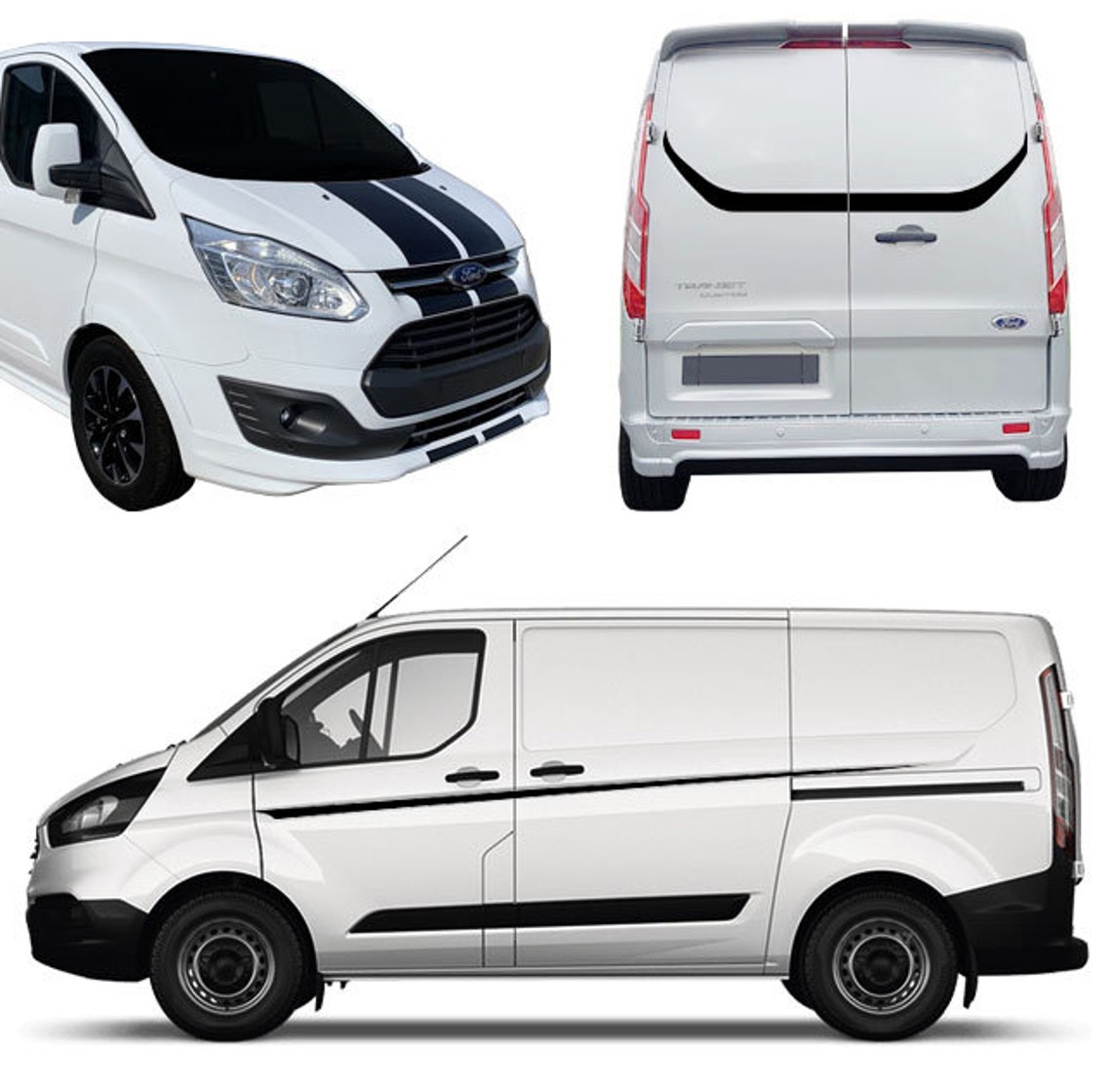 Ford Transit Custom Decal Graphics Kit Bundle Etsy