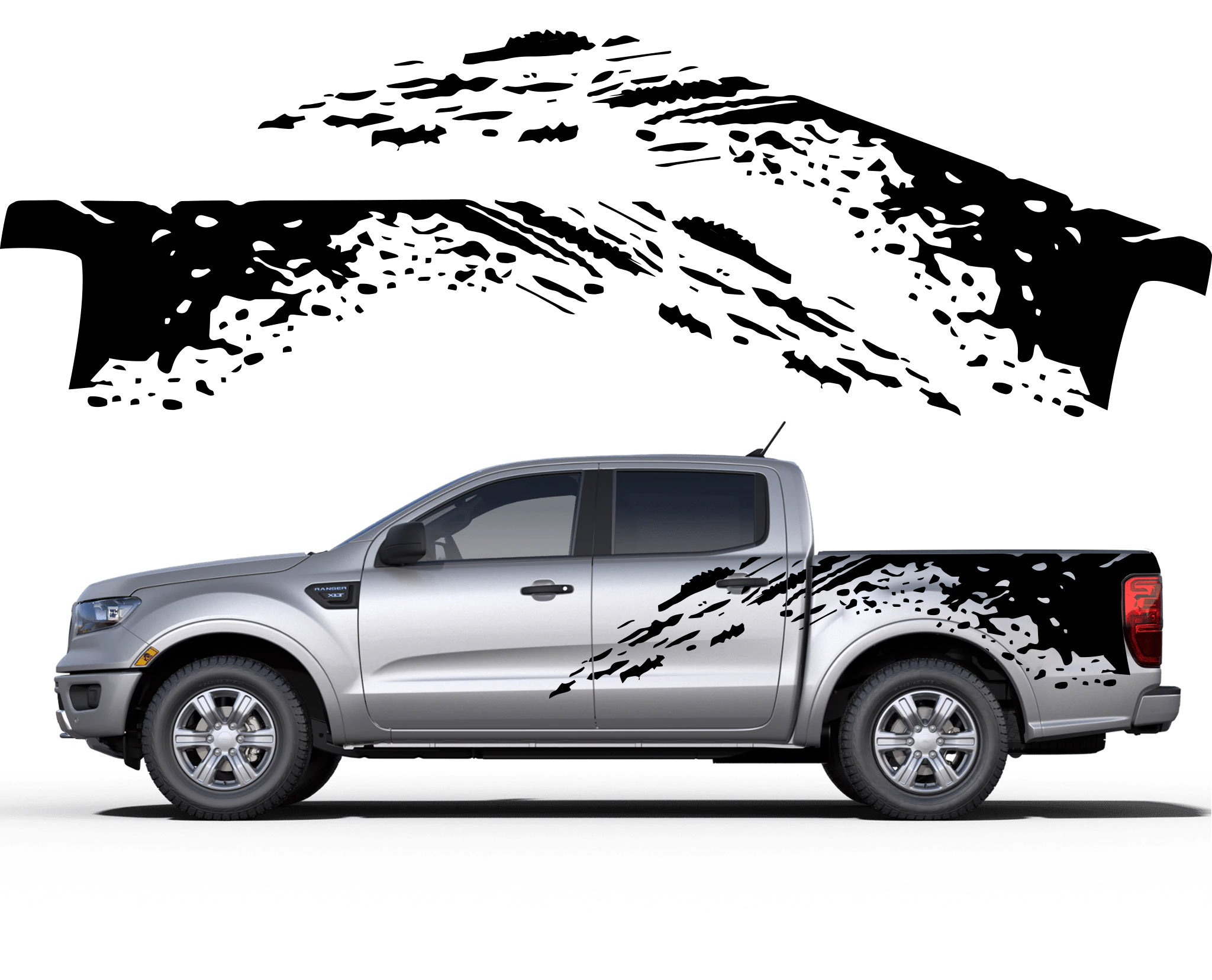 Ford Raptor/Ranger Blank Mudslinger Side Decal por signos BL | Etsy