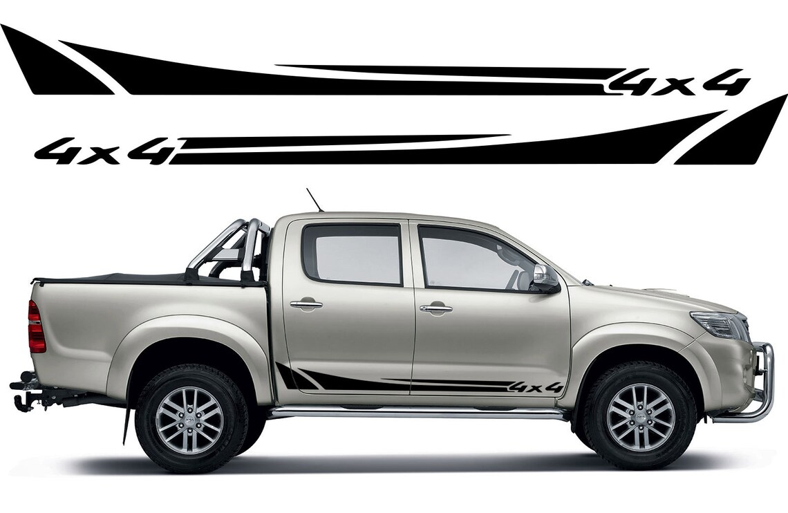 Toyota Hilux 4x4 Vinyl Stripe Sticker by BL Signs Etsy