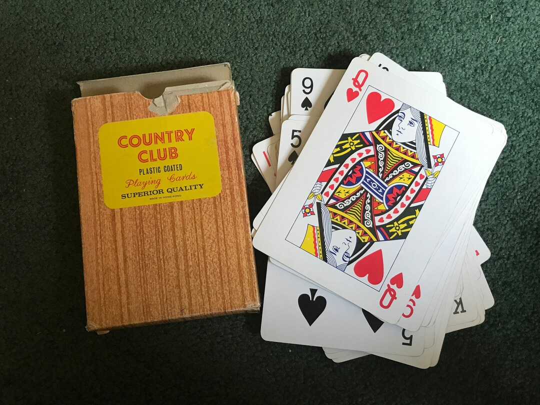 Giant Deck of Cards / BIG Playing Cards/ Extra Large Cards Etsy