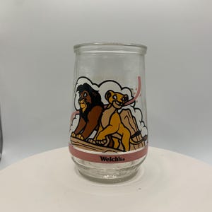Disney Lion King Glass- Simba & Nala