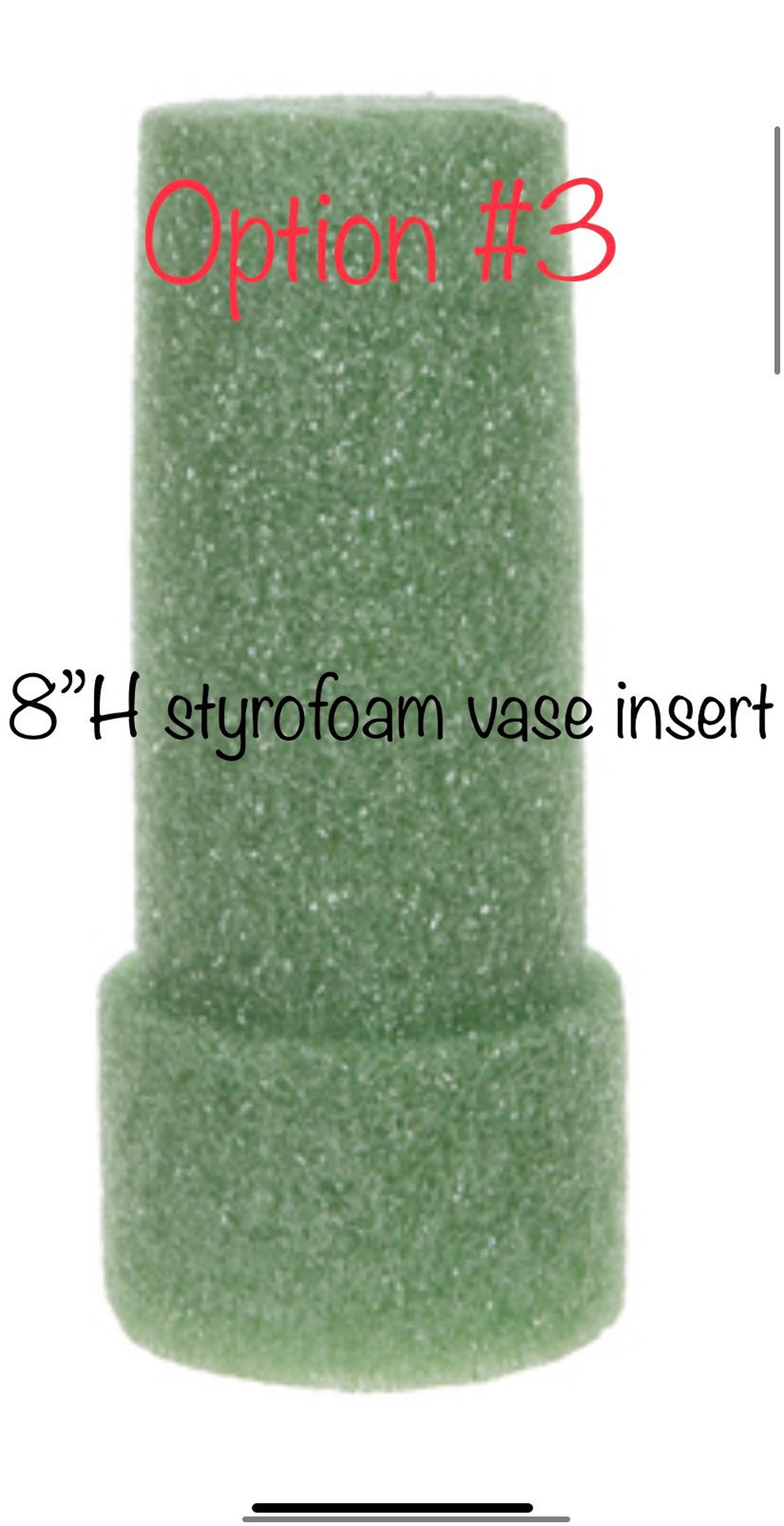 Headstone vase inserts headstone vase arrangements purple Etsy