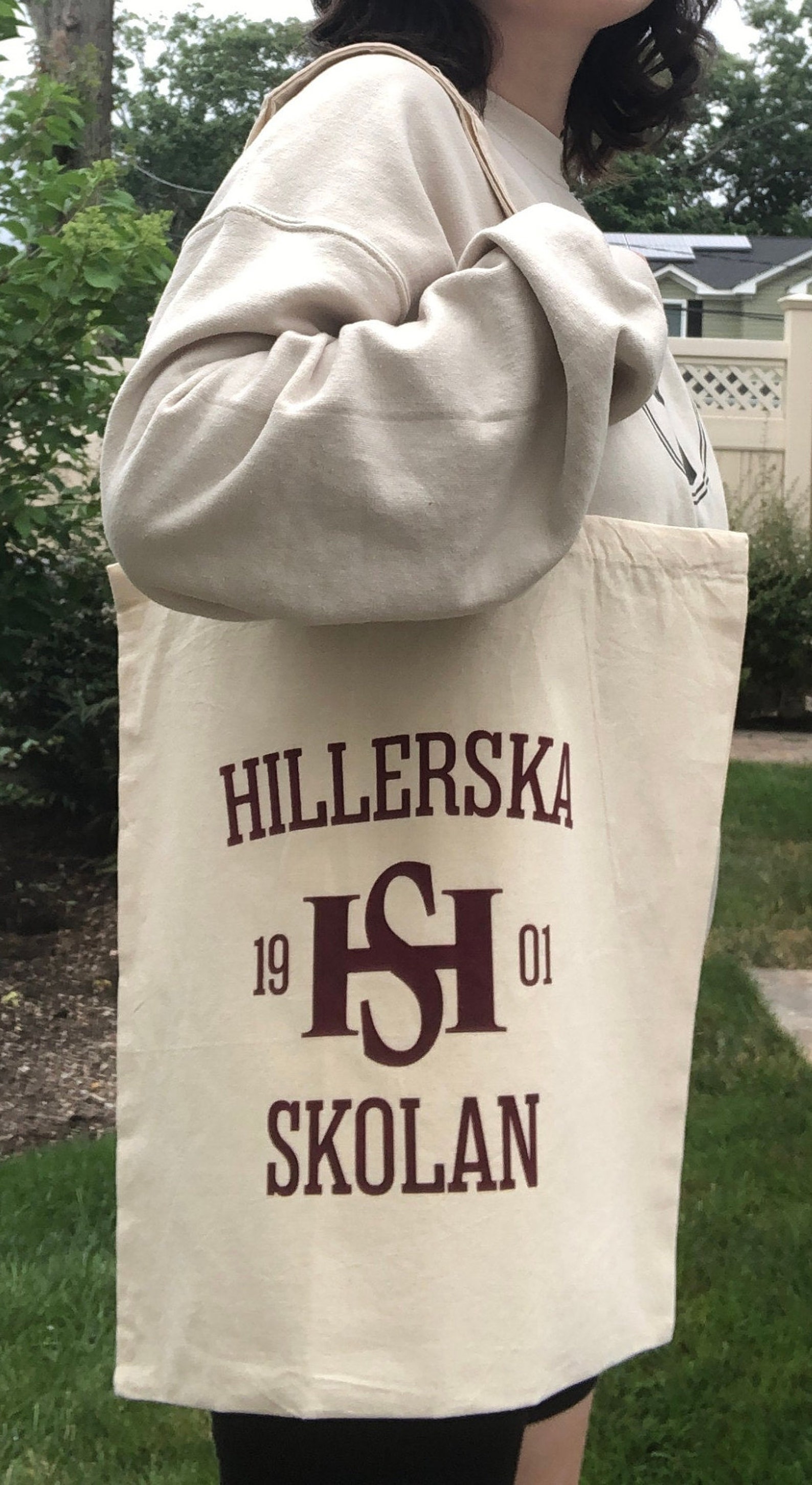 Young Royals Hillerska Skolan Cotton Tote Bag Etsy UK