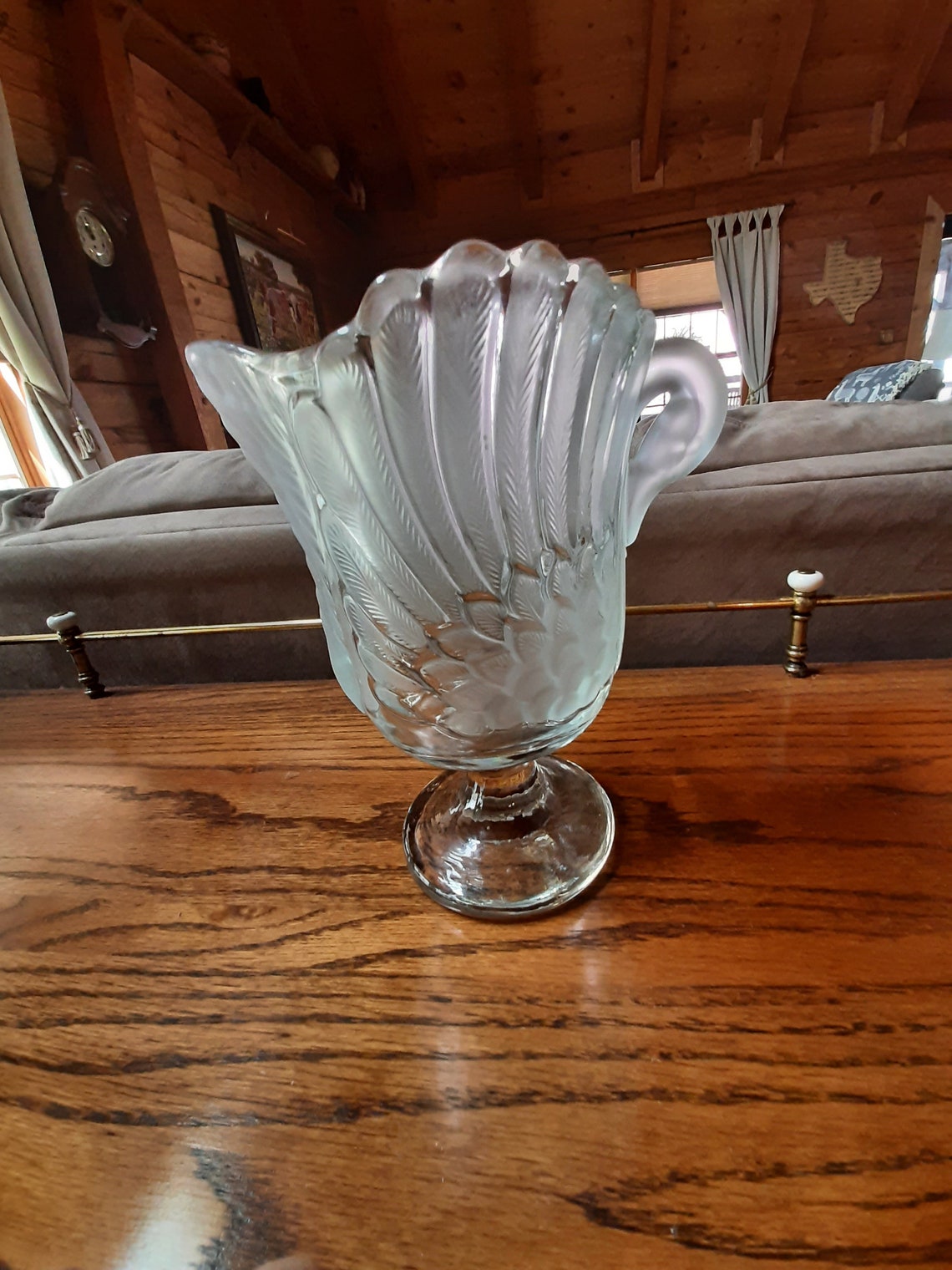 Vintage Mikasa Crystal Pitcher Etsy