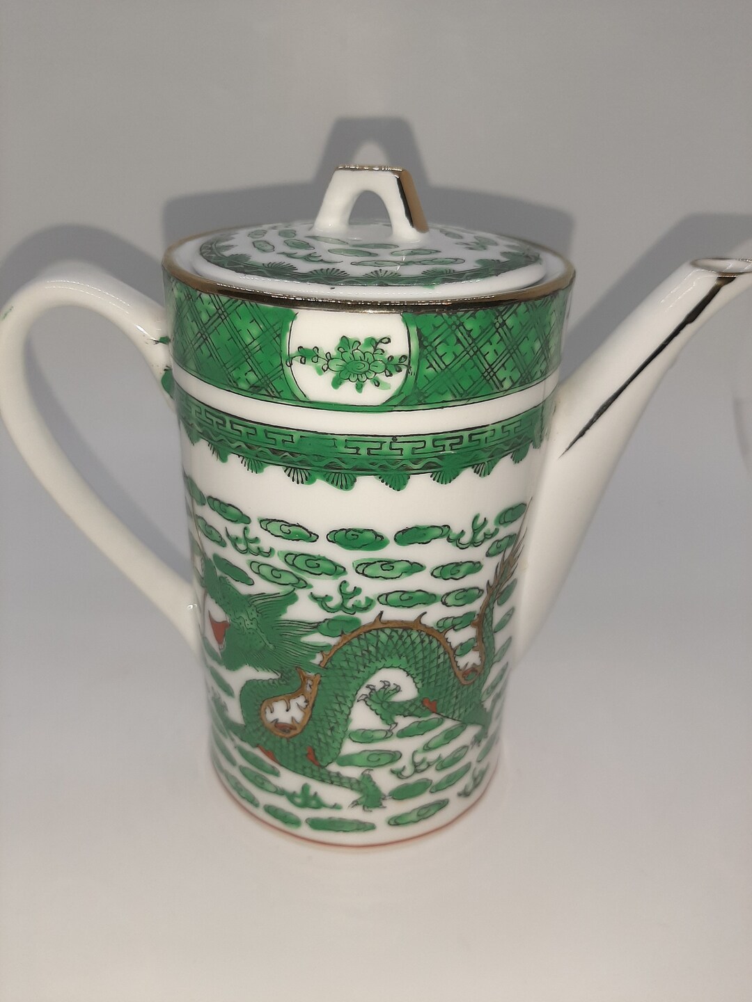 Vintage Hand Painted Japanese Teapot Etsy